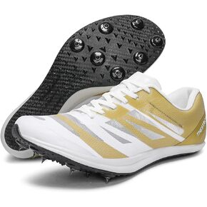 Men Women Track and Field Shoes Kids Spikes Track Sneakers Boys Girls Running Nail Footwears