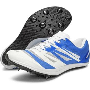 Men Women Track and Field Shoes Kids Spikes Track Sneakers Boys Girls Running Nail Footwears in Saudi Arabia