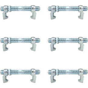 Shipping Container Manual Locks Connection Fastening Intermediate For Sea Harbor Freighter and Rail Standard Container, No Lever Required, 6 Pack