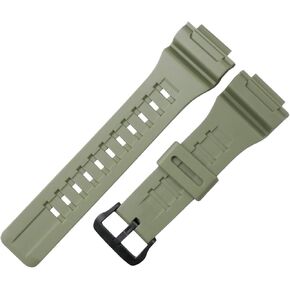 Resin watch strap Replacement fit for casio AQ-S810W AEQ-110 SGW-400H W-735H watch bands Men's outdoor sports wristband bracelet