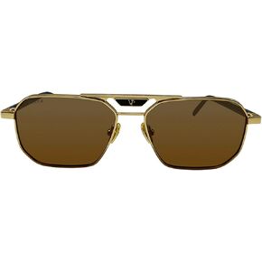 Stylish Polarized Aviator Sunglasses Men Women Unisex Designer Frames | Metal & Tortoise arms