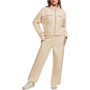 Womens Sweatsuits 2 Piece Set Winter Outfits for Women 2024 Long Sleeve Zip Up Jogger Sweatsuit Sets