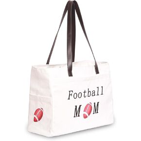 Football Mom Tote Bag, Shoulder Bag, Handbag, Football Mom Gifts