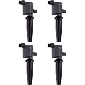 MAS Set of 4 Ignition Coil Pack Compatible with Ford Mzda Mercury Escape Focus Tribute Mariner 2.0L 2.3L DOHC Replacement for FD505 DG501 DG504 DG541 DG507