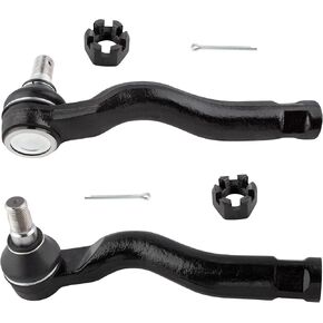 ES800327 ES800326 Front Outer Tie Rod Ends Left & Right for Toyota Sequoia 2008-2020 Tundra 2007-2020, Pack of 2