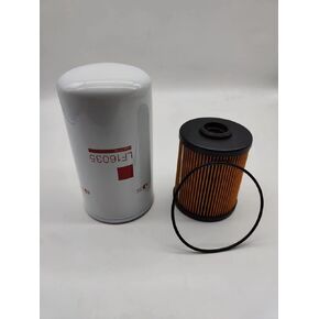 LF16035 FS19856 Oil & Fuel Filter Kit Replace For Dodge Ram 2500/3500 Fleetguard Cummins 5.9L Engine 2003-2007