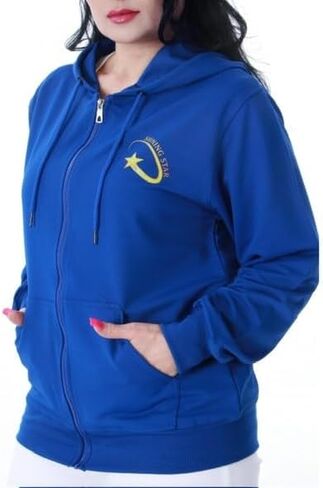SHINING STAR Fashion Hoodies Unisex Men Women Sweatshirts Pullover Jackets with Pockets Essential Hoodies in Saudi Arabia