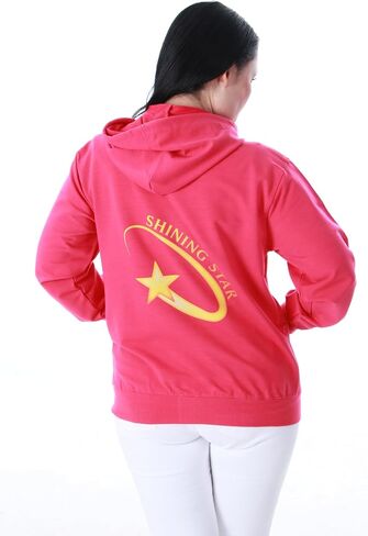 SHINING STAR Fashion Hoodies Unisex Men Women Sweatshirts Pullover Jackets with Pockets Essential Hoodies in Saudi Arabia