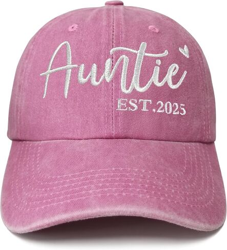 Hepandy Est. 2024-2025 Baseball Hats for Grandpa Grandma Mom Auntie Nana in Saudi Arabia