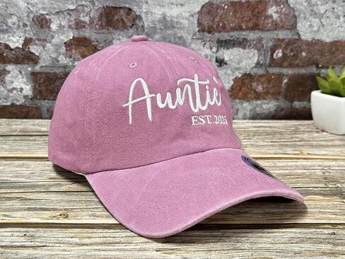 Hepandy Est. 2024-2025 Baseball Hats for Grandpa Grandma Mom Auntie Nana in Saudi Arabia