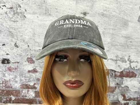 Hepandy Est. 2024-2025 Baseball Hats for Grandpa Grandma Mom Auntie Nana in Saudi Arabia