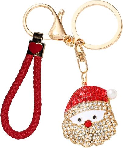 Crystal Keychain for Women with Cute Owl Bling Rhinestone Pendant Keychain,Blue Car Key Chain Accessories Wristlet for Gifts in Saudi Arabia