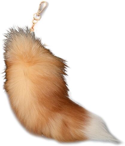 Keyring Pendant, Cute Animal Tail Keychain Pendant Key-Chain Bags Charm Keys-Holder, 30.00 * 20.00 * 6.00CM in Kuwait