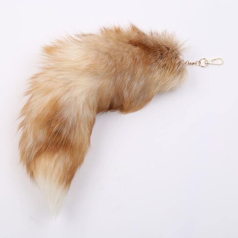 Keyring Pendant, Cute Animal Tail Keychain Pendant Key-Chain Bags Charm Keys-Holder, 30.00 * 20.00 * 6.00CM in Kuwait