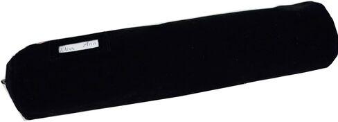 Velvet Jewelry Roll Bag for Brackets Bangles Watches, Great Jewelry Organizer for Travel, Black in Kuwait