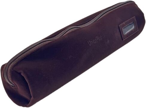 Velvet Jewelry Roll Bag for Brackets Bangles Watches, Great Jewelry Organizer for Travel, Black in Kuwait