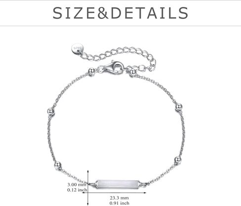 TIGER RIDER Opal Bracelet 925 Sterling Silver Opal Jewelry Gifts for Women in Kuwait