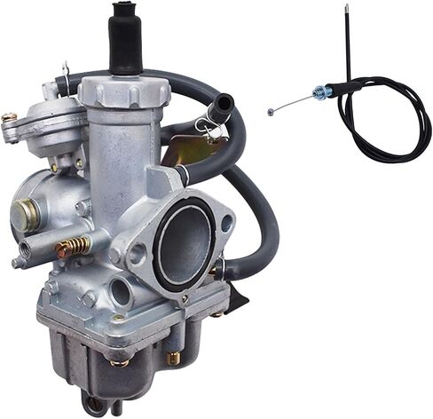labwork Carburetor Carb with Throttle Cable Replacement for Honda Recon 250 TRX250TE 2x4 ES TRX250TM 2x4 TRX250 2x4 in Saudi Arabia
