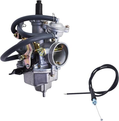 labwork Carburetor Carb with Throttle Cable Replacement for Honda Recon 250 TRX250TE 2x4 ES TRX250TM 2x4 TRX250 2x4 in Saudi Arabia