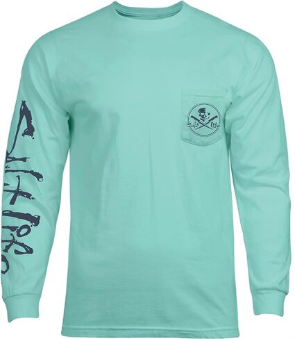 Salt Life Women's Skull and Fillet Long Sleeve Classic Fit Shirt in Kuwait