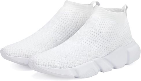 Santiro Boys Shoes Girls Sock Shoes Breathable Knit Slip On Shoes in Kuwait