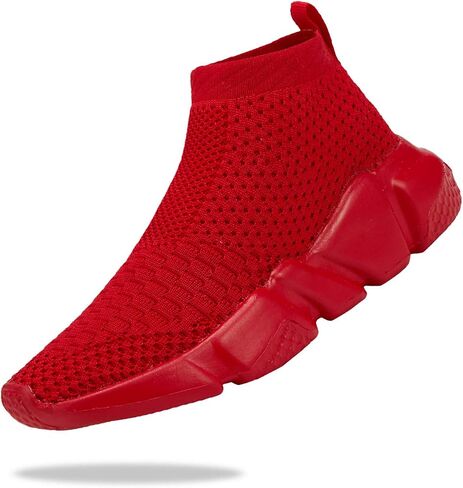 Santiro Boys Shoes Girls Sock Shoes Breathable Knit Slip On Shoes in Kuwait