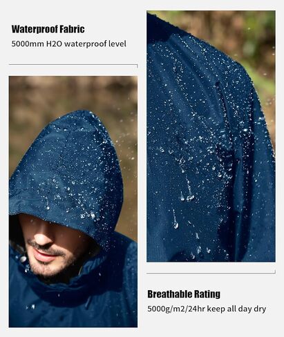 SWISSWELL Golf Rain Gear for Men Waterproof Golf Rain Suit for Men Breathable Lightweight Rain Jacket and Pants in Kuwait