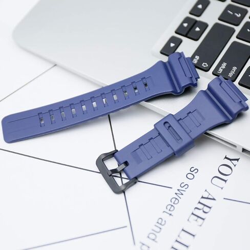 Resin watch strap Replacement fit for casio AQ-S810W AEQ-110 SGW-400H W-735H watch bands Men's outdoor sports wristband bracelet in Kuwait