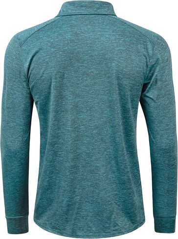 Long Sleeve Polo Shirts for Men Casual Dress Polo Tee Shirts Lightweight Quick Dry Collared Golf Shirt in Saudi Arabia
