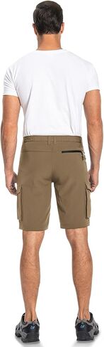 شورت Hiauspor الرجالي لركوب الدراجات الجبلية قابل للتمدد لركوب الدراجات سريع الجفاف والمشي لمسافات طويلة للعمل والجولف والصيد التكتيكي in Kuwait