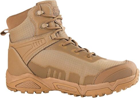 أحذية المشي لمسافات طويلة مقاومة للماء للرجال من FREE SOLDIER أحذية عمل خفيفة الوزن أحذية عسكرية تكتيكية أحذية قتالية متينة (بني 12 واط) in Kuwait