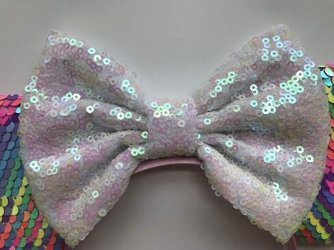 عصابة رأس مياو ترتر أسود على شكل أذن الفأرة لامعة على شكل فراشة مم فيونكة بارك كروز للفتيات والنساء والبالغين وحفلات الأميرة التنكرية (الأميرة) in Kuwait