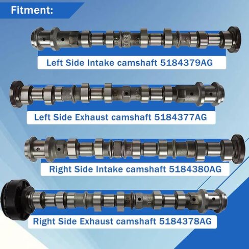 4 قطع 3.6 عمود الحدبات ورافعات الذراع يناسب 2011-2016 جيب دودج جراند شيروكي رانجلر دورانجو تشارجر رام 1500 3.6L V6 5184378AG 5184379AG in Kuwait