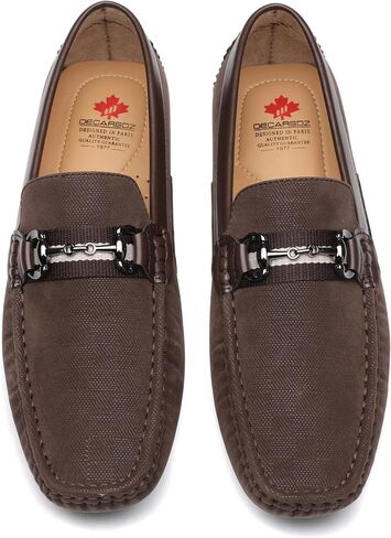 DECARSDZ Casual Leather Penny Men's Loafers for Men Slip on Driving Moccasins Shoes in Saudi Arabia