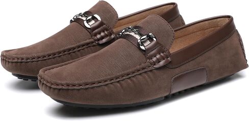 DECARSDZ Casual Leather Penny Men's Loafers for Men Slip on Driving Moccasins Shoes in Saudi Arabia