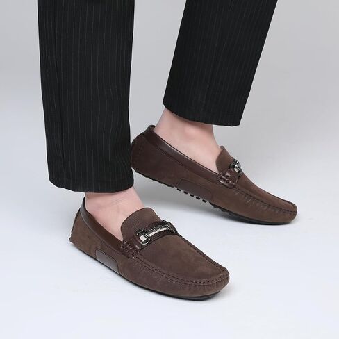 DECARSDZ Casual Leather Penny Men's Loafers for Men Slip on Driving Moccasins Shoes in Saudi Arabia