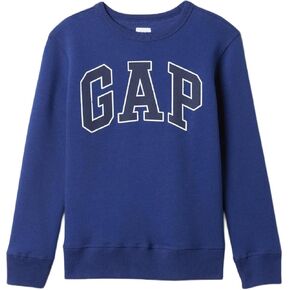 GAP Boys' Relaxed Logo Crew