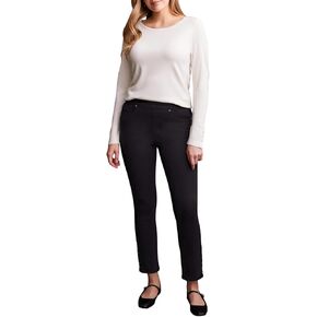 Tribal Women's Comfort Stretch Pull-on Slim Leg Ankle Pant