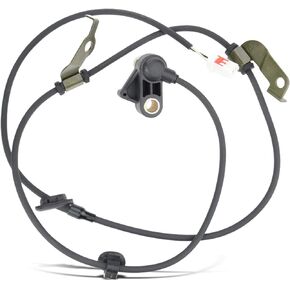 A-Premium ABS Wheel Speed Sensor Compatible with Mazda Models - 6 2003 2004 2005 2006 2007 2008 - Rear Left Driver Side, Replace# GJ6A-43-72YA, GJ6A-43-72YB