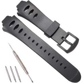 RCNZWQB Rubber Strap Replacement for SUUNTO Observer SR X6HRM Men's Sports Waterproof Watch Wristband Black Bracelet Accessories