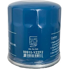 90915-YZZF2 | 90915-YZZN1 Oil filter for Toyota Corolla | Matrix | Yaris | Scion | Prius | Camry | Echo | Pack of 1 units by FCS Spare Parts