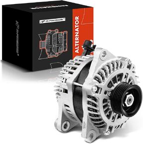A-Premium Alternator Compatible with Ford Explorer 11-12, Edge 11-13, Flex 09-10, Taurus 10-12, Taurus X 08-09 & Lincoln MKX 11-13, MKS 09-12, MKT 10-12, 3.5L 3.7L, 12V 175A 6-Groove Pulley CW