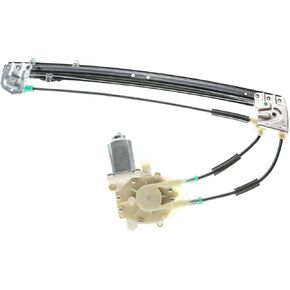 YHTAUTO Rear Power Window Regulator Driver Side with 2-Pin Motor Assembly for BMW E39 528i 540i 1997-1998 Sedan Wagon