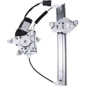 YHTAUTO Rear Power Window Regulator Passenger Side with 2-Pin Motor Assembly for Nissan Altima 2007-2012 Sedan/Coupe