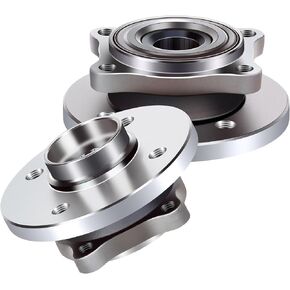 ECCPP Pair of 2 New Complete Front Wheel Hub Bearing Assembly 4 Lugs w/ABS for 2002-2009 Mini Cooper Compatible with 513226