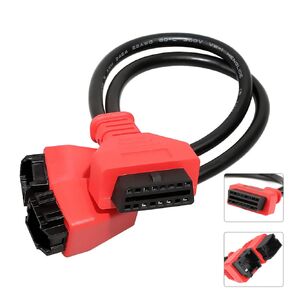 OBD2 Cable for Chrysler 12+8 Pin Main Cable Test Programming Adapter for Jeep for RAM for Dodge Work with MS906 DS808 MS905 MS906BT MS906TS MS908 MS908S PRO MS909 MS919 Elite