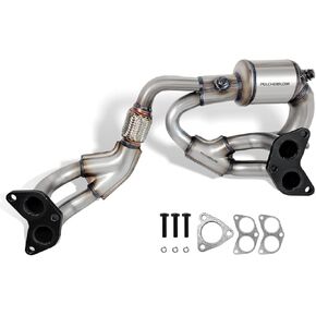 محول حفاز أمامي متوافق مع 2015 2016 2017 2018 2019 سوبارو أوتباك ليجاسي H4 2.5L عالي الأداء (متوافق مع وكالة حماية البيئة) in Kuwait