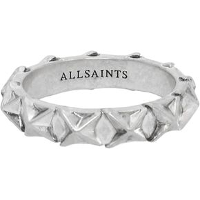 AllSaints Men's Star Studded Band Ring