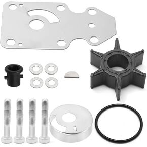 MDEOOSKY Water Pump Impeller Repair Kit Replacement for Yamaha 15hp/9.9hp 1996-2019 15hp/9.9hp 2/4 Stroke 2 Cylinders, 63V-W0078-00-00 18-3410 18-3412