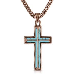 Montana Silversmiths Eternal Life Cross Necklace
